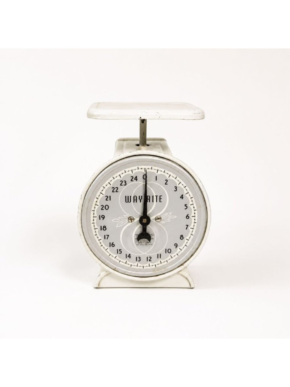 Way-Rite Kitchen Scale 25 lbs Household Scale Farmhouse MCM Retro USA Ktichen Ho